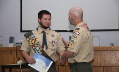 Troop 184's newest Eagle Scout